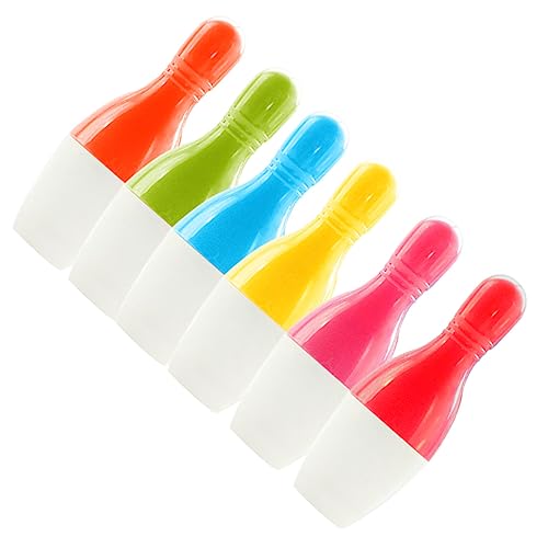 Happyyami 20 Stück Kugelschreiber Set Einziehbare Bowling Pin Stifte Kreative Schreibwaren für Schüler und Bürobedarf Lustige und Praktische Schreibutensilien für Erwachsene Zufällige Farbe von Happyyami