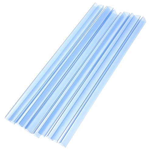 Happyyami 20 Stück Ordner-Zughebel büromaterial office supplies Aktenordner Schiebeleiste papierordner cartape Folienordner klein Heftklammern für lose Blätter Buchbindematerialien Abs Blue von Happyyami