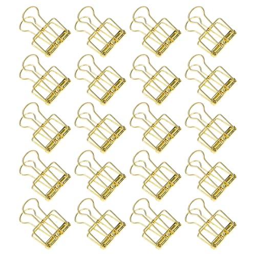 Happyyami 20 Stück Teiliges Goldene Büroklammern aus Dekorative Klips für Papier und Dokumente Kreative Klammern für Bürobedarf und Organisation Happyyami 20 Stück Teiliges Goldene Büroklammern aus Dekorative Klips für Papier und Dokumente Kreative Klammern für Bürobedarf und Organisation von Happyyami