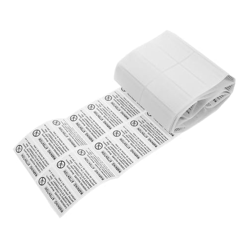 Happyyami 200 Stück Kleiner Erstickungswarnaufkleber Selbstklebende Etiketten für Teile und Zubehör Sicherheitswarnung für Jahren Zuverlässige Haftung Vielseitige Anwendung von Happyyami