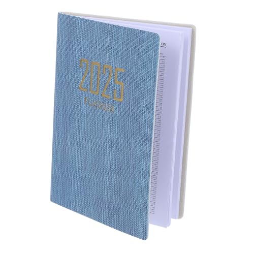 Happyyami 2025 Agenda-Buch für gepunktet Mini-Tagesplan-Notizblock Wochen- und Monatsplaner Blau Zu notizbuch kalender Multifunktions-Planer-Organizer Täglicher Planer Organizer Papier Blue Happyyami 2025 Agenda-Buch für gepunktet Mini-Tagesplan-Notizblock Wochen- und Monatsplaner Blau Zu notizbuch kalender Multifunktions-Planer-Organizer Täglicher Planer Organizer Papier Blue von Happyyami