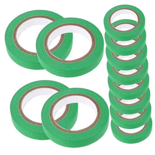 Happyyami 20Rollen Klebeband aus Farbiges Markierungsband für Nähprojekte Selbstklebend Rückstandslos Ablösbar für Bastelarbeiten und DIY Projekte von Happyyami