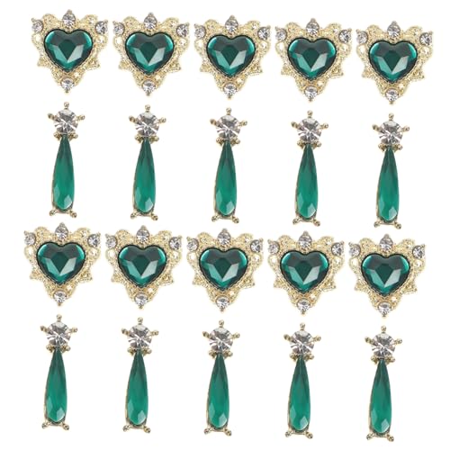 Happyyami 20Stücke Teiliges Charm Für Maniküre Dekorationen Einfache Anwendung Für DIY Nageldesigns Und Einzigartige Looks Happyyami 20Stücke Teiliges Charm Für Maniküre Dekorationen Einfache Anwendung Für DIY Nageldesigns Und Einzigartige Looks von Happyyami