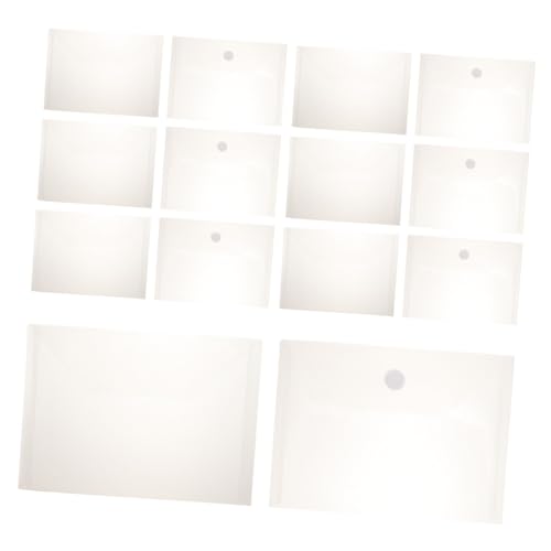 Happyyami 20Stücke Transparente Aktenordner Praktische Dokumenten Organizer für Büro und Zuhause Leichte und Tragbare Dateiordner mit Große Kapazität von Happyyami