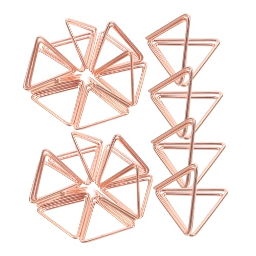 Happyyami 24 Stück Dreieckige Notizhalter Für Esszimmertisch Mini Tischkartenhalter Tischkartenhalter Tischkarten Für Tischkartenhalter Ständer Tischnamenshalter Menükartenhalter von Happyyami