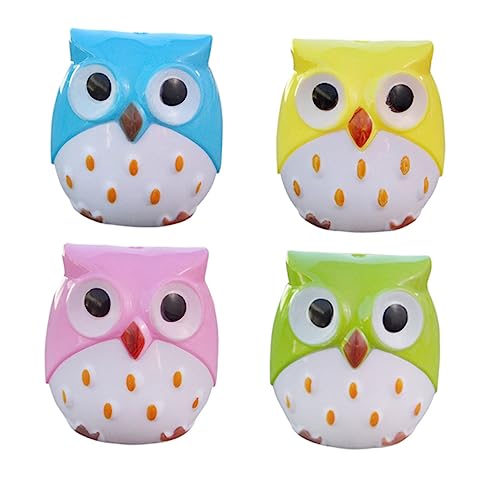 Happyyami 24Stücke Bleistiftschneider Handbuchstiftschärfer Für Schulgeschenk Designs Zufällig von Happyyami