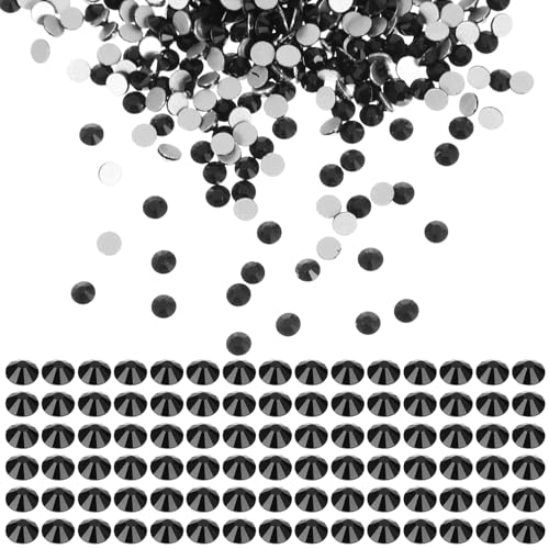 Happyyami 2Packungen Nailart Zubehör Flachrückige Strasssteine Für DIY Maniküre Und Bastelprojekte Glänzende Dekoration von Happyyami