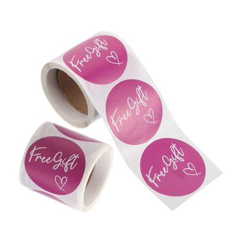 Happyyami 2Rollen Geschenkaufkleber Selbstklebende Runde Etiketten für Umschläge Partydekorationen und Hochzeiten jeder Rolle Happyyami 2Rollen Geschenkaufkleber Selbstklebende Runde Etiketten für Umschläge Partydekorationen und Hochzeiten jeder Rolle von Happyyami