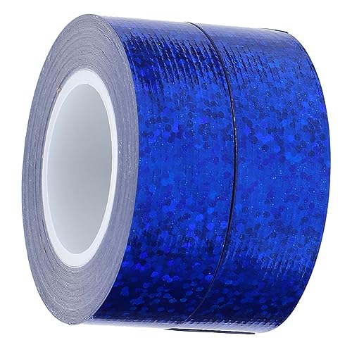 Happyyami 2Rollen Multifunktions Klebeband Holografisches Selbstklebendes Reparaturband Dekoratives Klebeband Für Basteln Und Abdichten Für DIY Projekte von Happyyami