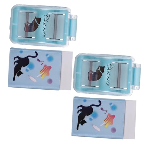 Happyyami 2Sätze Radiergummi Mini Krümelsammler Für Schreibtisch Radiergummi Für Studenten Und Bürobedarf von Happyyami