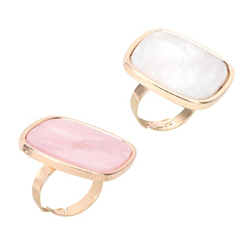 Happyyami 2Stücke Nagelkunst Paletten aus Harz Marmor Design Shell Finger Ring Platte Mischpaletten für Farbton Tragbar für Nagelkunstliebhaber und Profis für Partys Happyyami 2Stücke Nagelkunst Paletten aus Harz Marmor Design Shell Finger Ring Platte Mischpaletten für Farbton Tragbar für Nagelkunstliebhaber und Profis für Partys von Happyyami