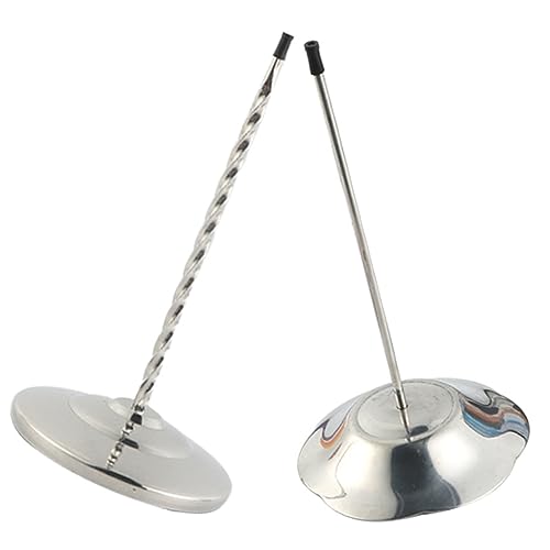 Happyyami 2Stücke Quittungs Halter mit Schutzkappen Stabiler Basis für Restaurant Büro und Zuhause Praktischer Geldscheinhalter für Rechnungen Memos und Notizen von Happyyami
