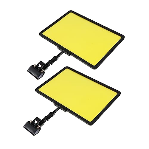 Happyyami 2Stücke Wiederverwendbare Preisschild Clips für Supermarkt Obst und Gemüse Löschbare Etikettenhalter für Preisdisplay und Praktisch und Leicht zu Transportieren von Happyyami