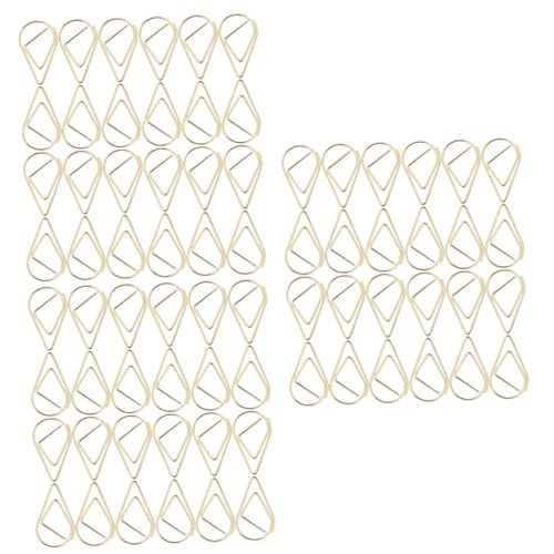 Happyyami 3 Sätze Büroklammer Farbig Mini Dokumentieren Clips Glatt Schreibtisch Bunt Klein Papier Vielseitig Zurück Greifclip Bürobedarf Tropfenförmiger Stift Golden Metall 50 Stück * 3 Happyyami 3 Sätze Büroklammer Farbig Mini Dokumentieren Clips Glatt Schreibtisch Bunt Klein Papier Vielseitig Zurück Greifclip Bürobedarf Tropfenförmiger Stift Golden Metall 50 Stück * 3 von Happyyami