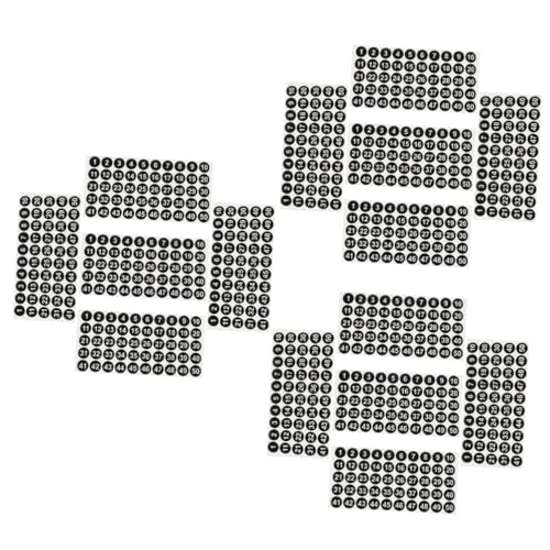 Happyyami 3 Sätze Digitales Etikett 1 Bis 50 Zahlenaufkleber Etiketten Nummern Aufkleber Number Stickers Nummerierte Aufkleber Selbstklebender Nummernaufkleber Papier Black 5 Blätter * 3 Happyyami 3 Sätze Digitales Etikett 1 Bis 50 Zahlenaufkleber Etiketten Nummern Aufkleber Number Stickers Nummerierte Aufkleber Selbstklebender Nummernaufkleber Papier Black 5 Blätter * 3 von Happyyami