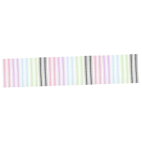 Happyyami 3 Sätze Lose Blattspule Büromaterial Office Supplies Binderclips Schulzeug Loseblattbindung Buchbinder Aus Papier Schnellhefter Bindekreis Loser Blattring Abs Colorful 10 Stück * 3 von Happyyami