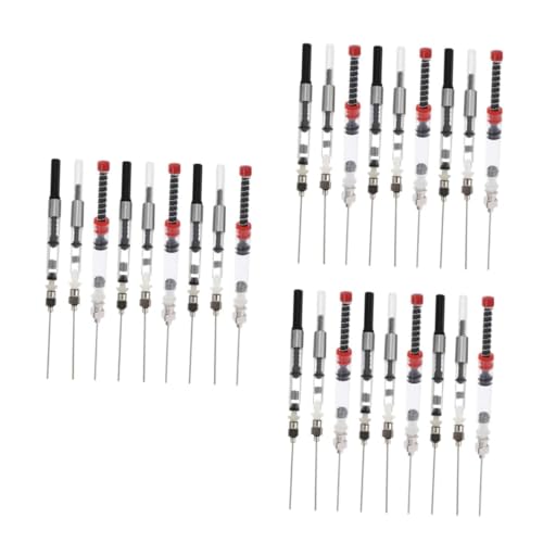 Happyyami 3 Sätze Tintenabsorber Stiftherstellungszubehör Nachfüllbarer Füllfederhalter Kalligraphiestifte Füllfederhalter Tintenkonverter Füllfederhalter Tintenabsorber 9 Stück * 3 Happyyami 3 Sätze Tintenabsorber Stiftherstellungszubehör Nachfüllbarer Füllfederhalter Kalligraphiestifte Füllfederhalter Tintenkonverter Füllfederhalter Tintenabsorber 9 Stück * 3 von Happyyami