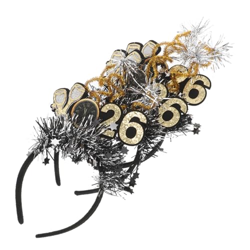 Happyyami 3 Stück Neujahrsparty Kopfbedeckungen Frohes Jahr Kopfschmuck Silvester Haarbänder Frohes Jahr Stirnband Frohes Jahr Kopfbedeckungen Neue Stirnbänder Maozhai Happyyami 3 Stück Neujahrsparty Kopfbedeckungen Frohes Jahr Kopfschmuck Silvester Haarbänder Frohes Jahr Stirnband Frohes Jahr Kopfbedeckungen Neue Stirnbänder Maozhai von Happyyami