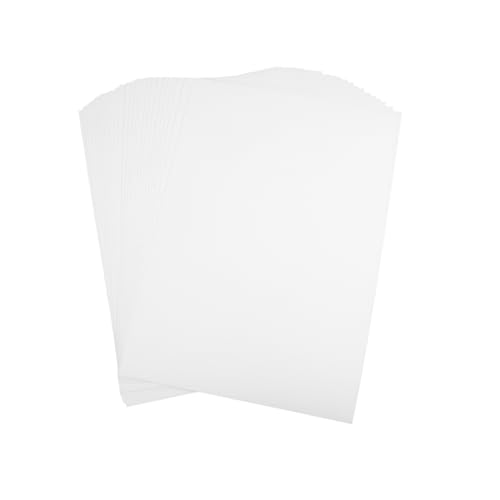 Happyyami 30 Blatt Druckerpapier durchsichtiges Aufkleberpapier bedruckbares Pergamentpapier wasserdichtes Papier bedruckbares Vinyl-Aufkleberpapier Silikonpapier pp Weiß Happyyami 30 Blatt Druckerpapier durchsichtiges Aufkleberpapier bedruckbares Pergamentpapier wasserdichtes Papier bedruckbares Vinyl-Aufkleberpapier Silikonpapier pp Weiß von Happyyami