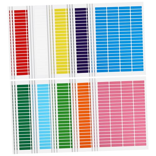 Happyyami 30 Blatt Selbstklebendes Etikett Klebeetiketten Verschieben Von Etiketten Aufkleber Für Den Flohmarkt Umzugsetiketten Für Kartons Aufkleber Aus Synthetischem Papier von Happyyami
