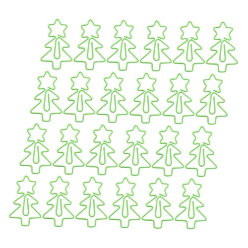 Happyyami 30 Stück Weihnachtsbaum Büroklammern Niedliche Dekorative Papierclips für Notizen Planner und Bürobedarf Multifunktionale Klammern für Schule und Feiertagsprojekte Happyyami 30 Stück Weihnachtsbaum Büroklammern Niedliche Dekorative Papierclips für Notizen Planner und Bürobedarf Multifunktionale Klammern für Schule und Feiertagsprojekte von Happyyami