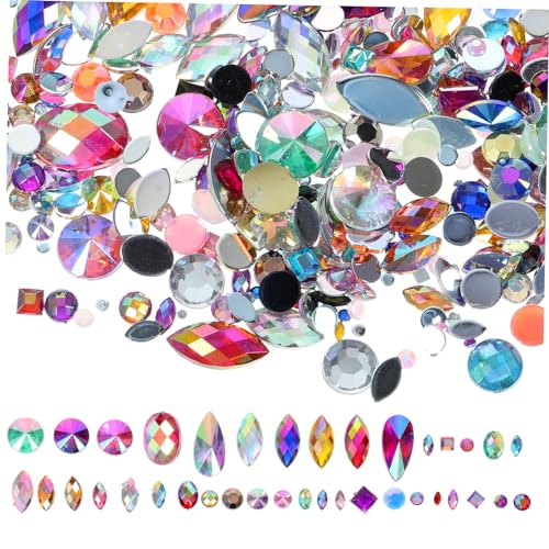 Happyyami 300Stücke Flatback Strasssteine Für DIY Maniküre Nicht Selbstklebend Dekorationssteine Für Nägel Basteln Heimwerkerbedarf Eleganter Für Feste Und Anlässe Happyyami 300Stücke Flatback Strasssteine Für DIY Maniküre Nicht Selbstklebend Dekorationssteine Für Nägel Basteln Heimwerkerbedarf Eleganter Für Feste Und Anlässe von Happyyami