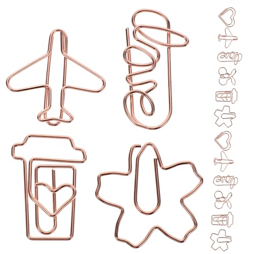 Happyyami 30Stücke Niedliche Papierclips Lesezeichen und Dokumentenhalter für Büro Schule und Zuhause Vielseitig Einsetzbar zur Organisation von Dateien und Fotos Happyyami 30Stücke Niedliche Papierclips Lesezeichen und Dokumentenhalter für Büro Schule und Zuhause Vielseitig Einsetzbar zur Organisation von Dateien und Fotos von Happyyami