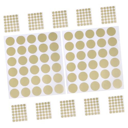 Happyyami 360 Stück Kreis verlosen Selbstklebende Aufkleber Herstellung von Goldtickets Ticket selber machen aus Aufregung Design Rubbeln und gewinnen Papier Golden Happyyami 360 Stück Kreis verlosen Selbstklebende Aufkleber Herstellung von Goldtickets Ticket selber machen aus Aufregung Design Rubbeln und gewinnen Papier Golden von Happyyami