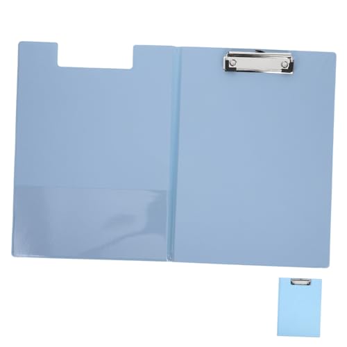 Happyyami 360 Trägerplatte für Schreibtafel einstellbarer Klemmbrettwinkel Klemmbrett für vielseitigen Einsatz faltbarer Dokumentenclip Klemmbrett für die Schule Pu Black von Happyyami