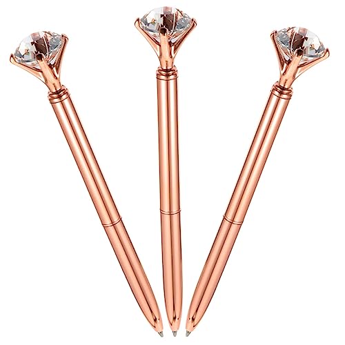 Happyyami 3Stücke Metallkugelstifte Multifunktionale Kugelschreiber mit Ergonomischem Design für Büro Schule und Kreative DIY Projekte Langlebig und Tragbar für Reibungsloses von Happyyami