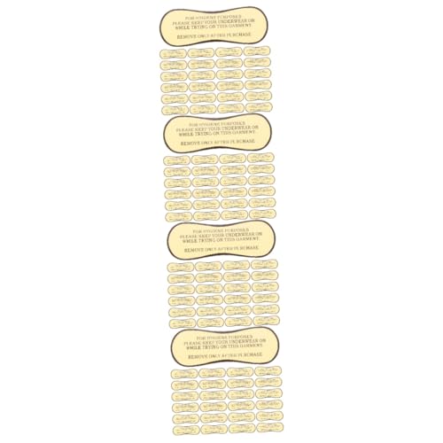Happyyami 4 Sätze Badeanzug Badekofferstamm Tags Karikatur Taille Aufkleber Für Den Privaten Teil Schutzetiketten Für Badebekleidung Schwimmen Abfluss Ups Hoch Pvc Selbstklebend 50 Stück * 4 von Happyyami