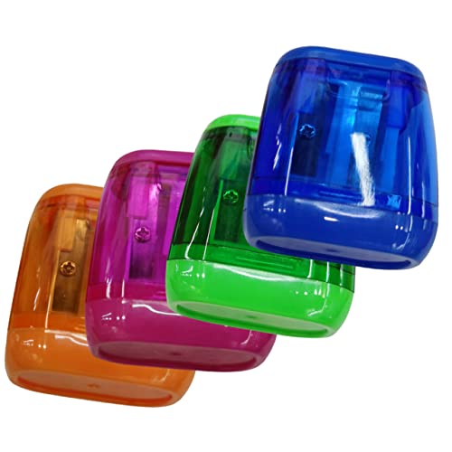 Happyyami 4 Stück Bleistiftspitzer Tragbare Schärfer Lose Zeichnung Anspitzer Klein Mini -bleistiftschärfer Hand Gehalten Helle Farbschärfer Schüler Buntstiftspitzer Metall Happyyami 4 Stück Bleistiftspitzer Tragbare Schärfer Lose Zeichnung Anspitzer Klein Mini -bleistiftschärfer Hand Gehalten Helle Farbschärfer Schüler Buntstiftspitzer Metall von Happyyami