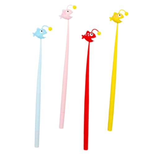 Happyyami 4 Stück Cartoon-Stift Fisch süße Stifte Zeichnung ästhetisch Kreativ büromaterial office supplies zeichentusche abschlussgeschenk Schüler schreiben Stift Tintenstift Plastik Happyyami 4 Stück Cartoon-Stift Fisch süße Stifte Zeichnung ästhetisch Kreativ büromaterial office supplies zeichentusche abschlussgeschenk Schüler schreiben Stift Tintenstift Plastik von Happyyami