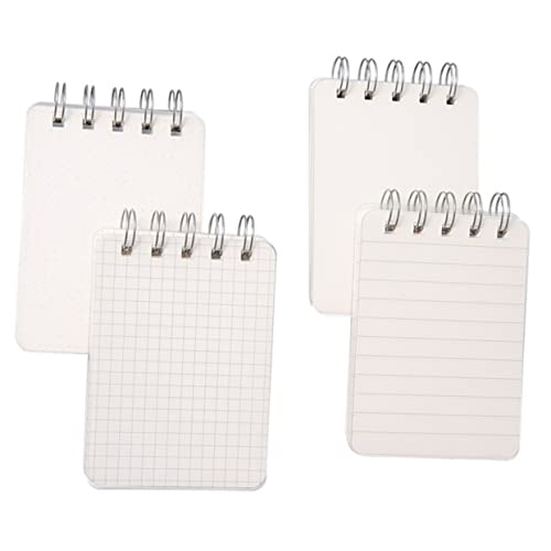 Happyyami 4 Stück Karteikarte gefüttert leer farbig Revision Ring Spiral-Indexkarte Taschennotizbuch spiralförmiger Schreibblock spiralförmiges kleines notizbuch Taschennotenpad Papier Weiß Happyyami 4 Stück Karteikarte gefüttert leer farbig Revision Ring Spiral-Indexkarte Taschennotizbuch spiralförmiger Schreibblock spiralförmiges kleines notizbuch Taschennotenpad Papier Weiß von Happyyami