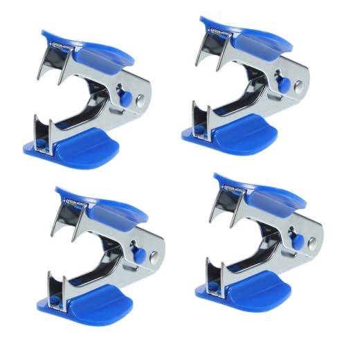 Happyyami 4 Stück Klammer Abzieher Entfernung Polster Hefterentferner Für Das Büro Tragbarer Nagelheber Bürobedarf Bürozubehör Nagelentferner Edelstahl Blue Happyyami 4 Stück Klammer Abzieher Entfernung Polster Hefterentferner Für Das Büro Tragbarer Nagelheber Bürobedarf Bürozubehör Nagelentferner Edelstahl Blue von Happyyami