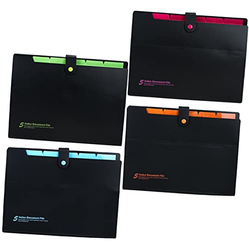 Happyyami 4 Stück Papier-Organizer-Ordner aktenkoffer aktentaschen document folder büromappe Mehrzweck-Ordner Schulmappen Quittungshalter-Organisator Ordner-Organizer Aktenordnerhalter Happyyami 4 Stück Papier-Organizer-Ordner aktenkoffer aktentaschen document folder büromappe Mehrzweck-Ordner Schulmappen Quittungshalter-Organisator Ordner-Organizer Aktenordnerhalter von Happyyami