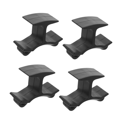 Happyyami 4 Stück Pfeifen Fingerhalter Kunststoffpfeifen Clips für Schiedsrichter Trainer und Notfälle Praktische Fingerklammer für Sport und Outdoor Aktivitäten von Happyyami