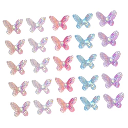 Happyyami 40 Stück Teiliges Nail Art Dekorationen Schmetterlings Accessoires für DIY Fingernägel Farben Weiß Blau Champagner für Maniküre und Nail Art Happyyami 40 Stück Teiliges Nail Art Dekorationen Schmetterlings Accessoires für DIY Fingernägel Farben Weiß Blau Champagner für Maniküre und Nail Art von Happyyami