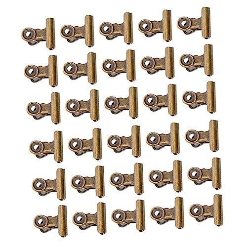 Happyyami 40Stücke Metall Clip Binder Clip Langlebige Büroklammern aus Hochwertigem Metall für Büro Schule und Zuhause Organisieren von Dokumenten Happyyami 40Stücke Metall Clip Binder Clip Langlebige Büroklammern aus Hochwertigem Metall für Büro Schule und Zuhause Organisieren von Dokumenten von Happyyami