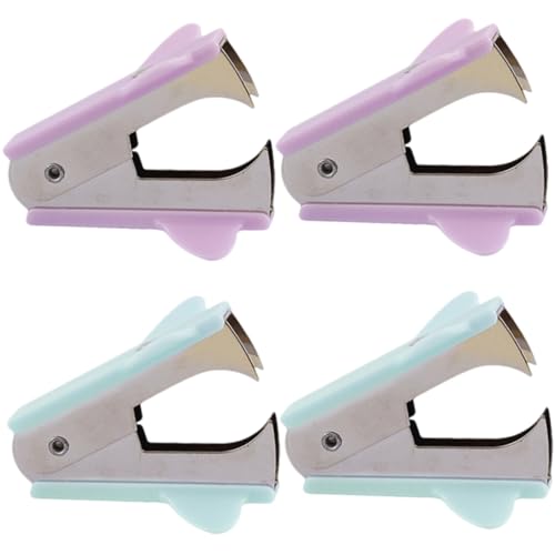 Happyyami 4Stücke Heftklammerabzieher Pastellfarben Tragbarer Nagelzieher Fürs Büro Bürozubehör Für Einfache Klammerentfernung Für Einsatz Im Büro Happyyami 4Stücke Heftklammerabzieher Pastellfarben Tragbarer Nagelzieher Fürs Büro Bürozubehör Für Einfache Klammerentfernung Für Einsatz Im Büro von Happyyami