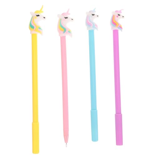 Happyyami 4Stücke Kreative Einhorn Design Leuchtstifte Farbige Gelstifte für Lustige Kugelschreiber mit Cartoon Design für Schule und Zuhause Happyyami 4Stücke Kreative Einhorn Design Leuchtstifte Farbige Gelstifte für Lustige Kugelschreiber mit Cartoon Design für Schule und Zuhause von Happyyami
