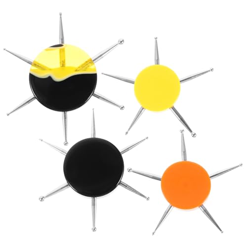 Happyyami 4Stücke Nagelpunktierungswerkzeuge Kreisförmige Dotting Tools für Kreative Nagelkunst Wiederverwendbare Maniküre Werkzeuge für DIY Projekte Verschiedenen Farben Happyyami 4Stücke Nagelpunktierungswerkzeuge Kreisförmige Dotting Tools für Kreative Nagelkunst Wiederverwendbare Maniküre Werkzeuge für DIY Projekte Verschiedenen Farben von Happyyami