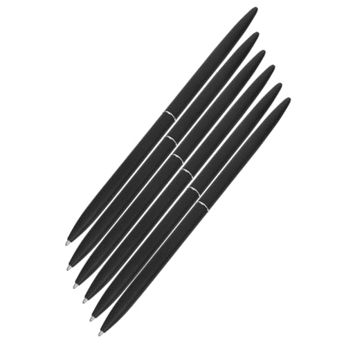 Happyyami 5 Stück Kugelschreiber aus Metall Hochzeitsstifte für das Gästebuch Hochzeitsgastbuchstift Hochzeit Stifte Gästebuchstifte Stifte für die Schule Büro Stifte Black von Happyyami