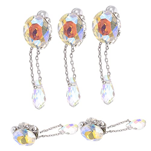 Happyyami 5 Stück Teiliges Bling Charms Schmuck Diy Nagelkunst Zubehör für Maniküre Dekoration für Zuhause und Nagelsalons Installieren und Abnehmbar Happyyami 5 Stück Teiliges Bling Charms Schmuck Diy Nagelkunst Zubehör für Maniküre Dekoration für Zuhause und Nagelsalons Installieren und Abnehmbar von Happyyami