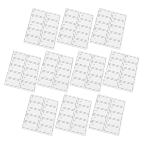 Happyyami 50 Blatt Datumsetiketten Aufkleber Etiketten Für Lebensmittelbehälter Partydosen Etiketten Küchenetiketten Für Behälter Lebensmitteletiketten Aufkleber Für Behälter Weißes von Happyyami