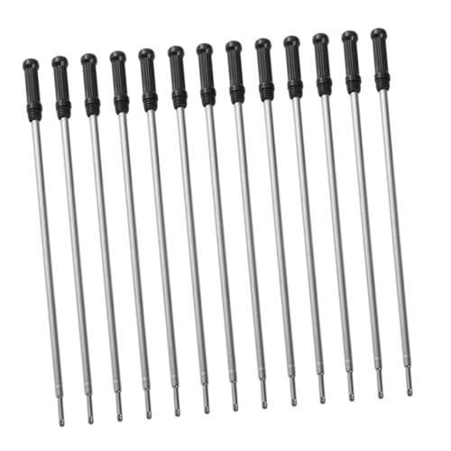 Happyyami 50 Stück Kugelschreiber Minen Schwarz Metall Nachfüllungen für Kugelschreiber Kompatibel mit Meisten Kugelschreibern Langlebige und Praktische Schreibwerkzeuge für Büro und Schule Happyyami 50 Stück Kugelschreiber Minen Schwarz Metall Nachfüllungen für Kugelschreiber Kompatibel mit Meisten Kugelschreibern Langlebige und Praktische Schreibwerkzeuge für Büro und Schule von Happyyami