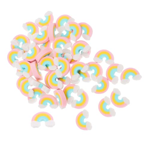 Happyyami 50 Stück Regenbogen-radiergummi Radiergummis Skizzieren Des Radiergummis Regenbogengummis Malerei Radiergummi Student Schreibt Radiergummi Schöne Regenbogen-radiergummis Tpr von Happyyami