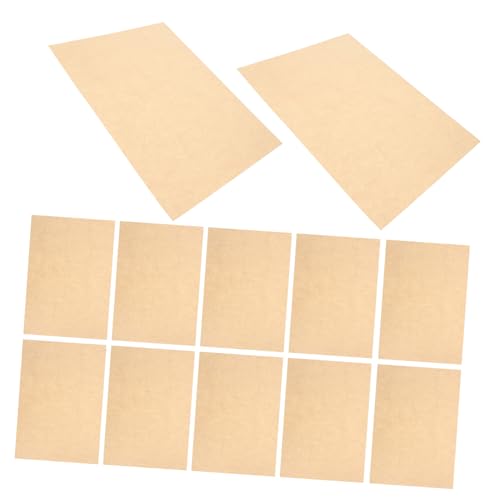 Happyyami 50 Stück Retro Pergamentpapier Din Hellbraun Ungestrichenes Urkundenpapier für Schreiben Drucken und Diy Briefe für Zertifikate und Diplome von Happyyami