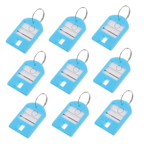 Happyyami 50Stücke Praktische Schlüssel Tags Farbige Zur Kennzeichnung Von Schlüsseln Koffern Und Schlüsselmarkierungen Für Einfache Verwaltung von Happyyami