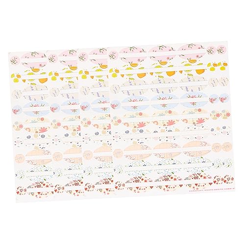 Happyyami 5Blätter Ätherische Ölflaschenetiketten Selbstklebende Aufkleber für Flaschen und Beschriftbar zur Organisation von Aromaölen und Aromatherapie Produkten von Happyyami